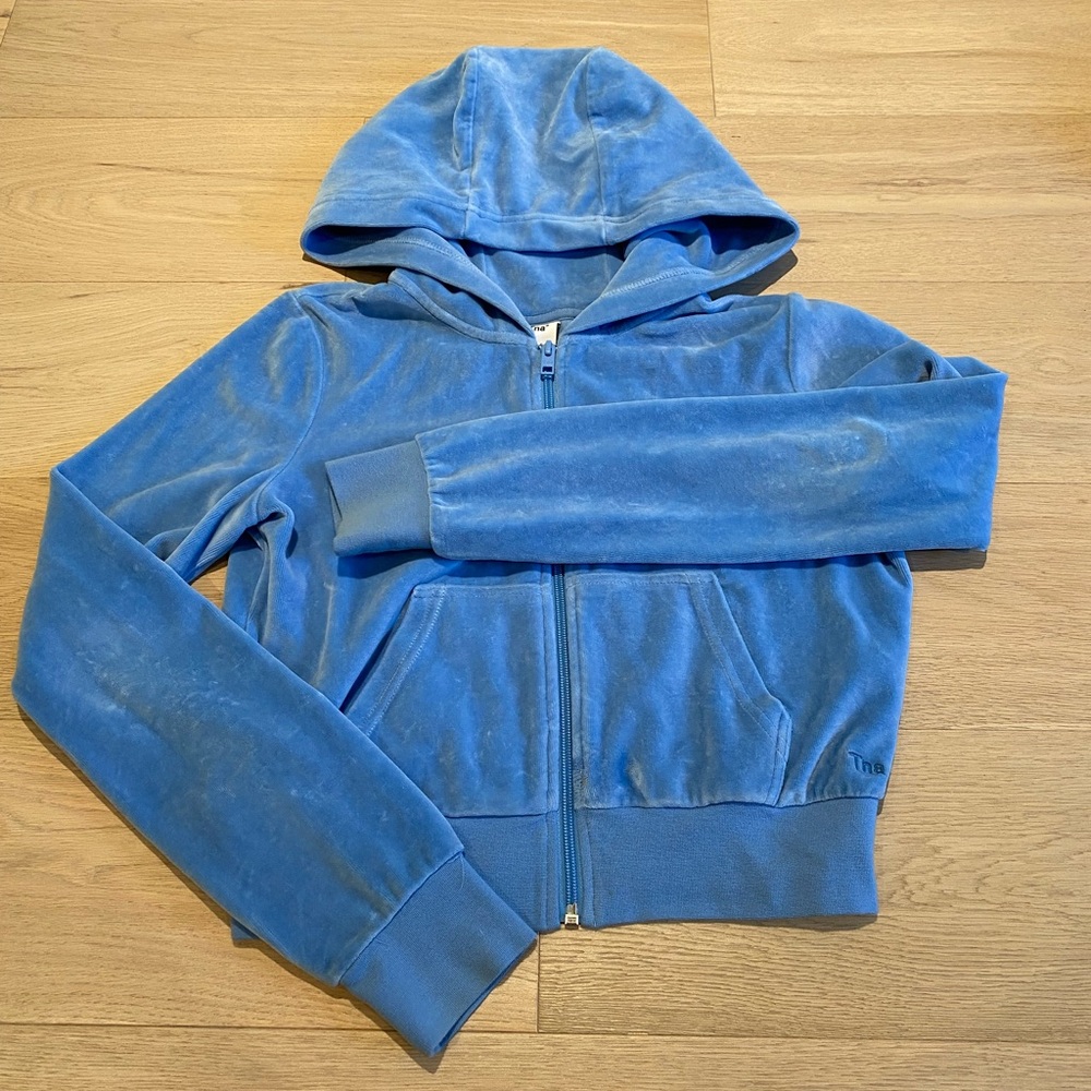 Aritzia ~ TNA Velour Hoodie